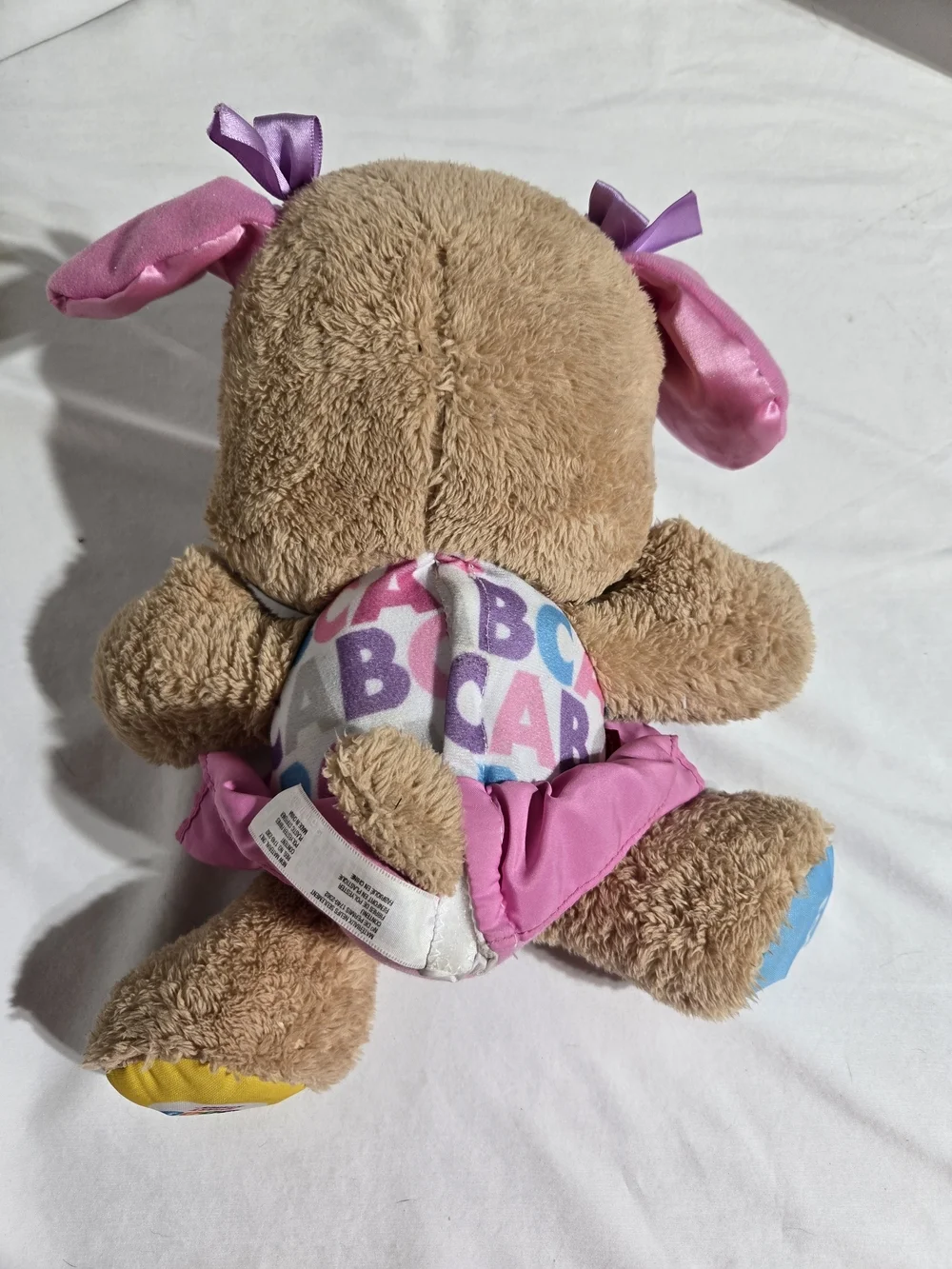 Fisher-Price Laugh & Learn Smart Stages Puppy & Sis Plush Toy Bundle Interactive